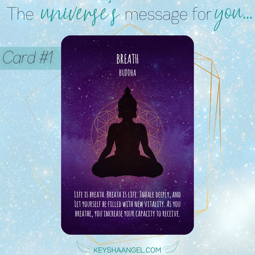 KeyshaMiracle's tweet photo. Hello beautiful soul!🌈😇 I invite you to pick-a-card for your weekend! https://t.co/WcixiQlvXr