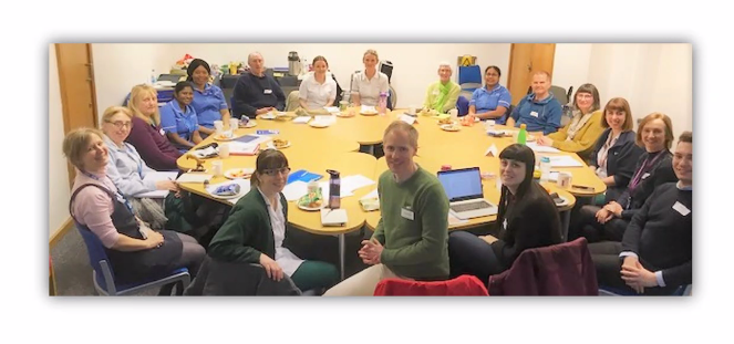 Head of rehabilitation theme <a href="/audreybowenprof/">Audrey Bowen</a> explaining how patient, carers and public engagement and involvement are central to #GJbrainresearch - they make research better and more impactful