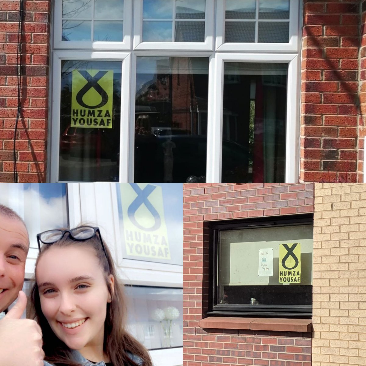 HumzaYousaf's tweet image. Brilliant to see so many #HumzaForPollok Window Posters across the Constituency 💪