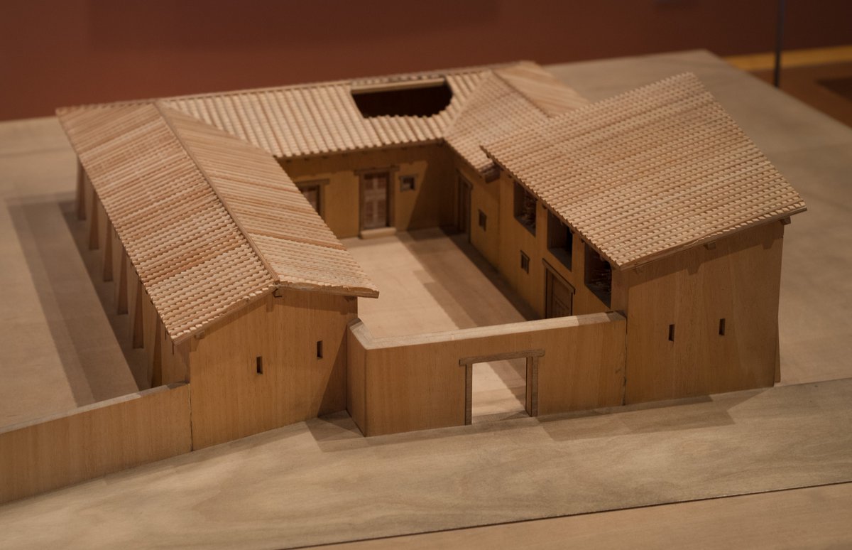 What about houses and other non-public buildings at Rome in this period (ca 6th-2nd c. BCE)? Some had foundations of cut or unshaped tuff, supporting walls of mudbrick or stones set in clay with timber framing, and again wooden roofs with terracotta tiles.