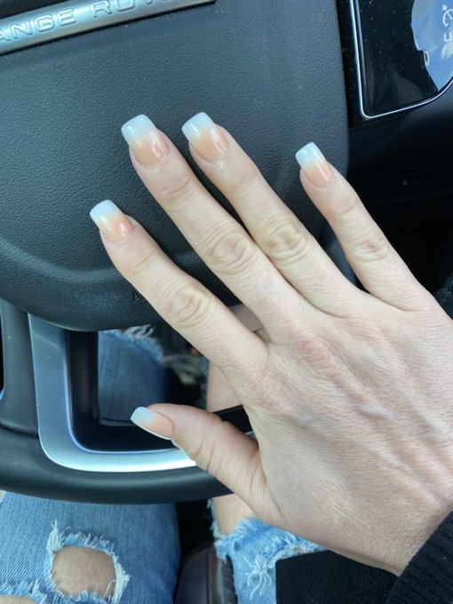 Thank you to my chastity slave for treating your Goddess to my new nails today. Locking you in chastity<a href="/tag/adultwork"class="tags"><span>#adultwork</span></a>