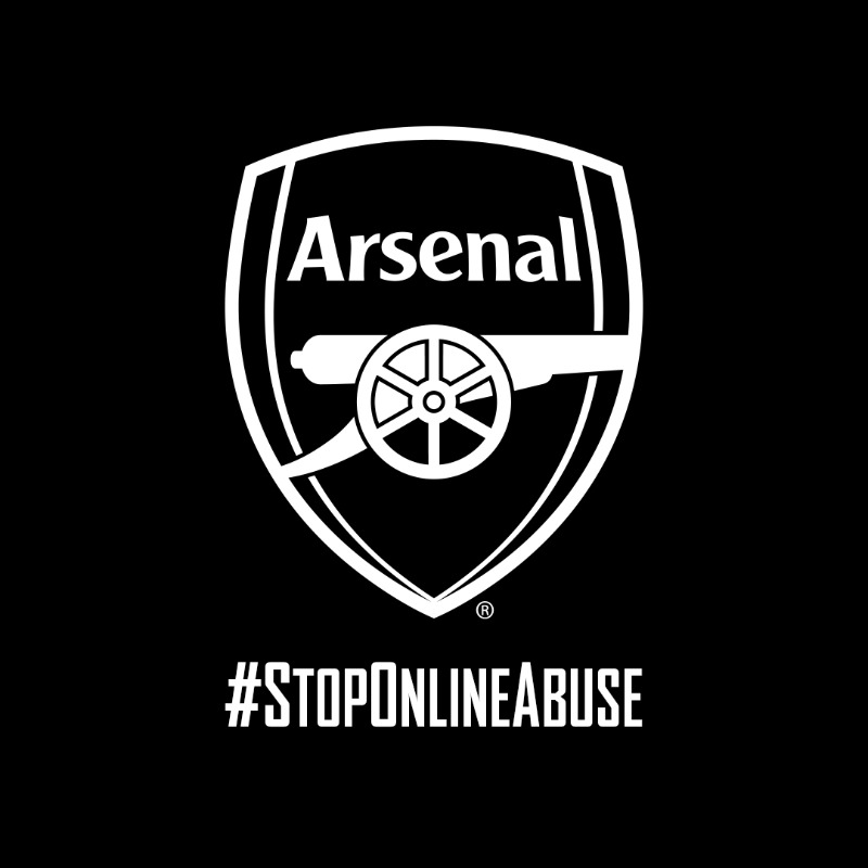 Arsenal's tweet photo. Enough is enough.
 
#StopOnlineAbuse