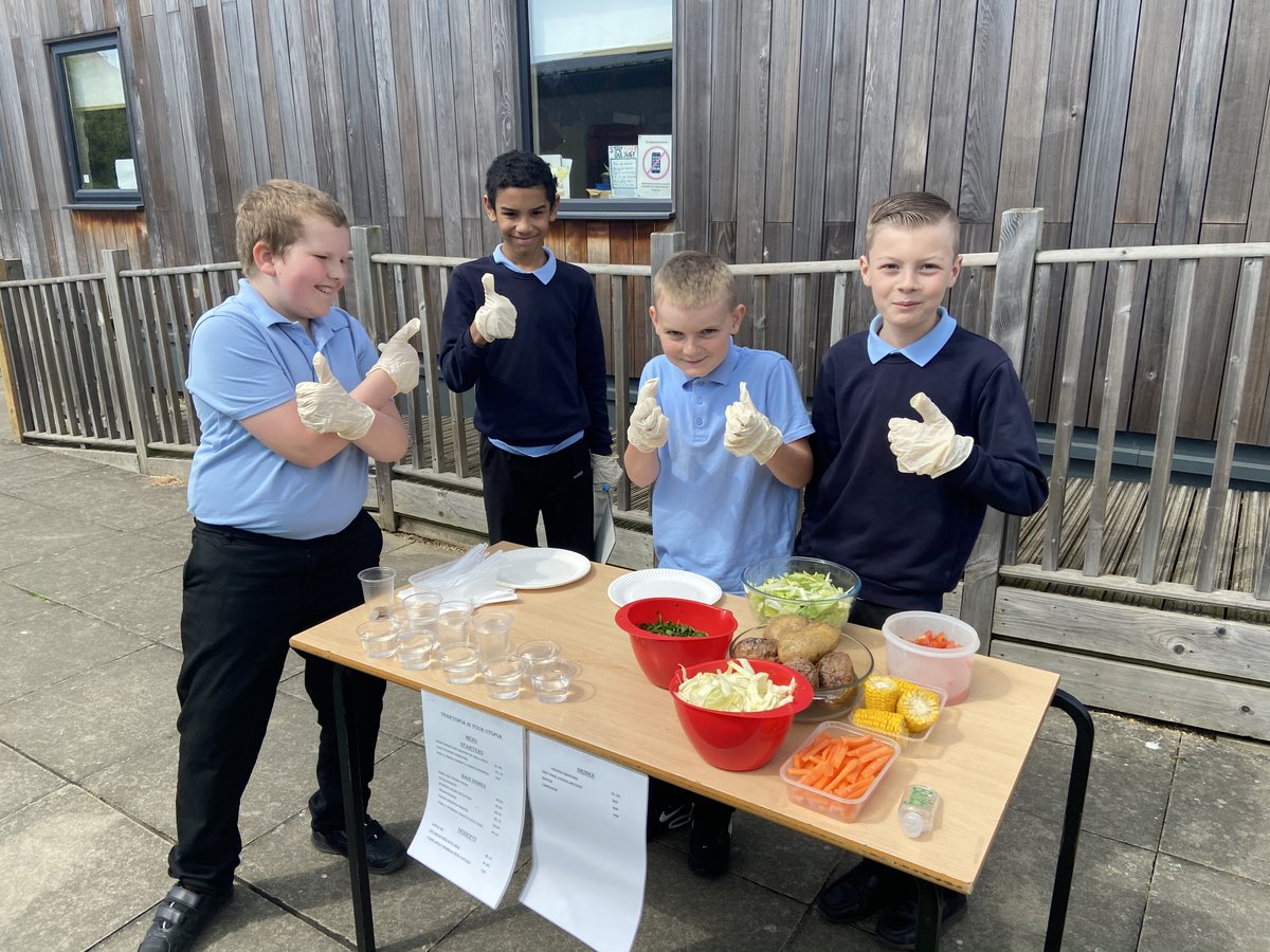 The entrepreneurs in Wrens Class really enjoyed completing their  'Pupil Voice' project. Every pop-up café has made a profit. Well done everyone!