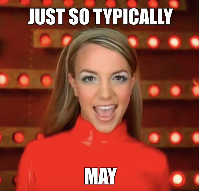 Britney Spears replaces Justin Timberlake in viral Its gonna be May meme