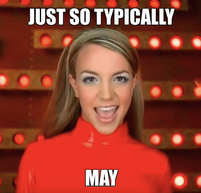 Britney Spears replaces Justin Timberlake in viral Its gonna be May meme