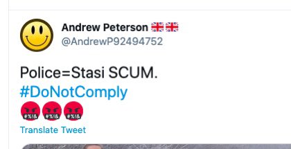 In Baddesley in Hampshire, the Reform UK candidate is charming Andrew Peterson, who thinks Muslims caused Covid and the Jews are behind the vaccine. See  @hopenothate:  https://www.hopenothate.org.uk/2021/04/26/reform-uk-cranks-and-bigots-back-on-the-ballot/
