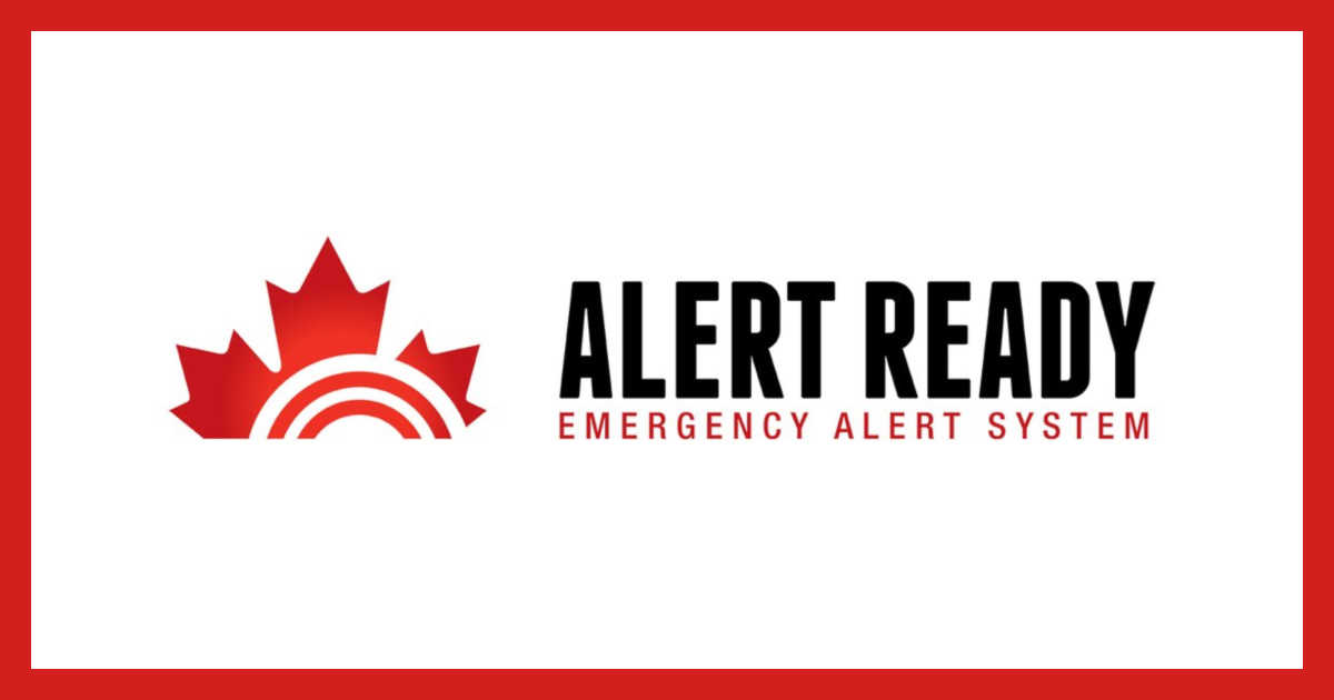 test Twitter Media - #AlertReady is designed to deliver critical alerts to Canadians through television, radio and on your cell phone. The next test will take place on May 5th.
For more information and to find out if your region will receive an alert, visit https://t.co/Dhj5aD3ObI. https://t.co/SunjIaSoXc