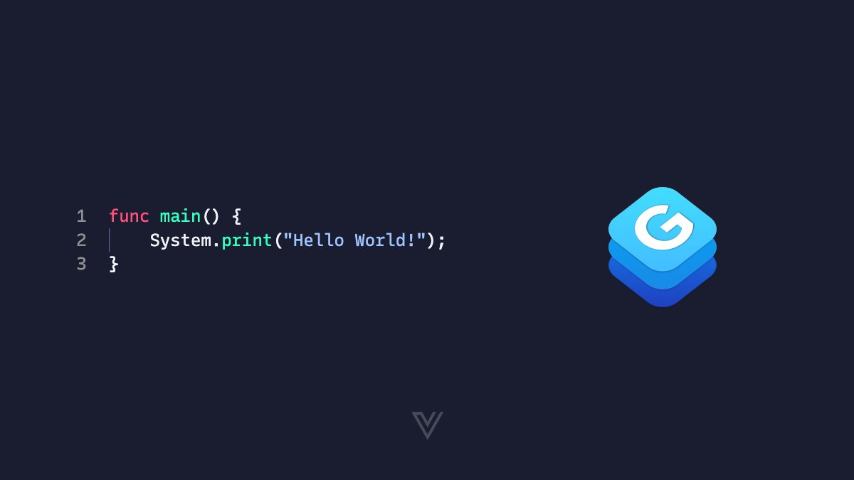 ᐉ GravityThe syntax is Swift-inspired and it a dynamically typed language that can be executed on any platform or operating system.  https://marcobambini.github.io/gravity 