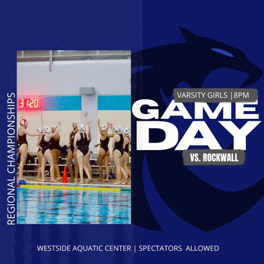 Guyeraquatics's tweet photo. Region Championships! #regionbound #gowildcats @GuyerGwp @guyerbwp @Coachcullen @GuyerAthletics @GHSPrincipalSPP @ctgdentoncounty @TxWaterpolo @RISDWaterPolo @RyanHS_aquatics https://t.co/1FJE6jATUZ