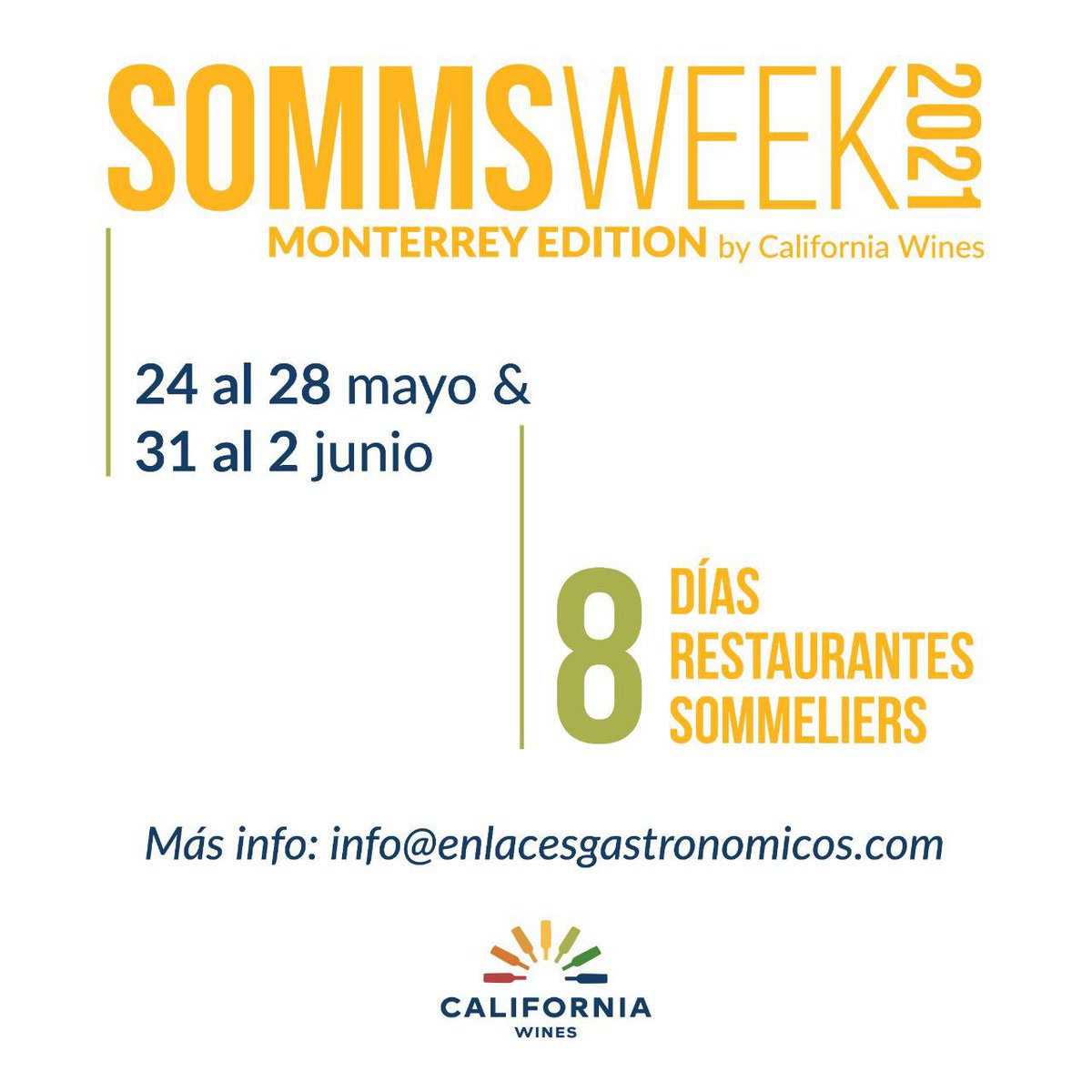 Ahora Somms Week será en Monterrey !!! Los mejores maridajes estarán en estas cenas. <a href="/EGastronomicos/">EnlacesGastronomicos</a> #sommsweek