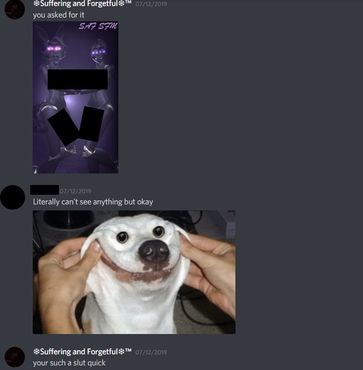 ExposingSfm's tweet photo. Here's unfortunately more of the same from him. And him shamelessly calling children sluts. As well as a confirmed confession from the man himself https://t.co/YDsJ34cWSn