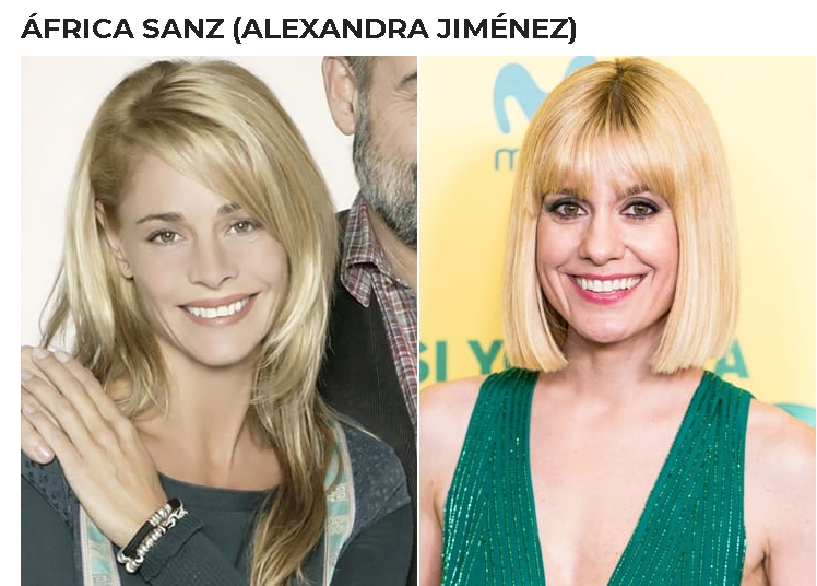 Virpink's tweet photo. "Cómo han cambiado estas actrices a lo largo de los años"

Pues mira, sí que han cambiado. No sabía que Belén Rueda se había convertido en Alexandra Jiménez. 
Maldito paso del tiempo...

#periodismoderigor https://t.co/cBYDT7hoMw