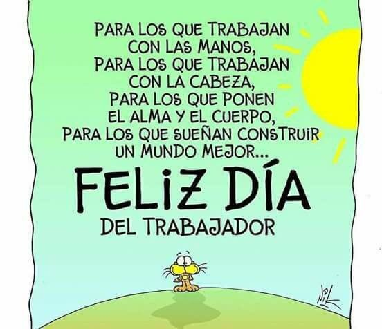 CCIyTSV's tweet photo. La Cámara de Comercio de San Vicente, les desea un ¡feliz día del trabajador!. #1deMayo  #DiaDelTrabajador  #SanVicente #Misiones https://t.co/ERwe39Acbk