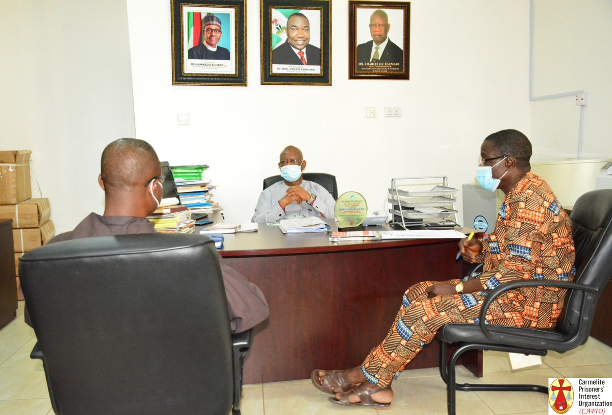 capionigeria's tweet photo. 2
in advancing ACJL sensitization for Traditional Rulers and Liaison Officers in Enugu State
CAPIO team was well received by the Honorable Commissioner, Permanent Secretary – Ogbuabor, the Governor’s Liaison Officer, & ESJRT Liaison Officer
#ACJL #042acjl #enugu #FridayThoughts https://t.co/CxLVA0eZDJ