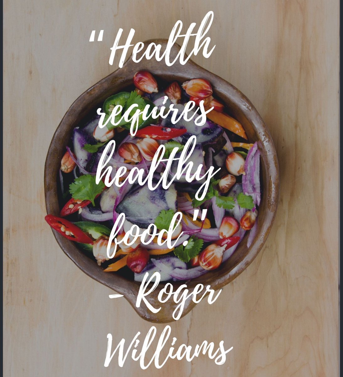 'Health requires healthy food.'  Simple and true! #NutritionatWork #WorkplaceWellness #HealthCoaching #NutritionCoaching