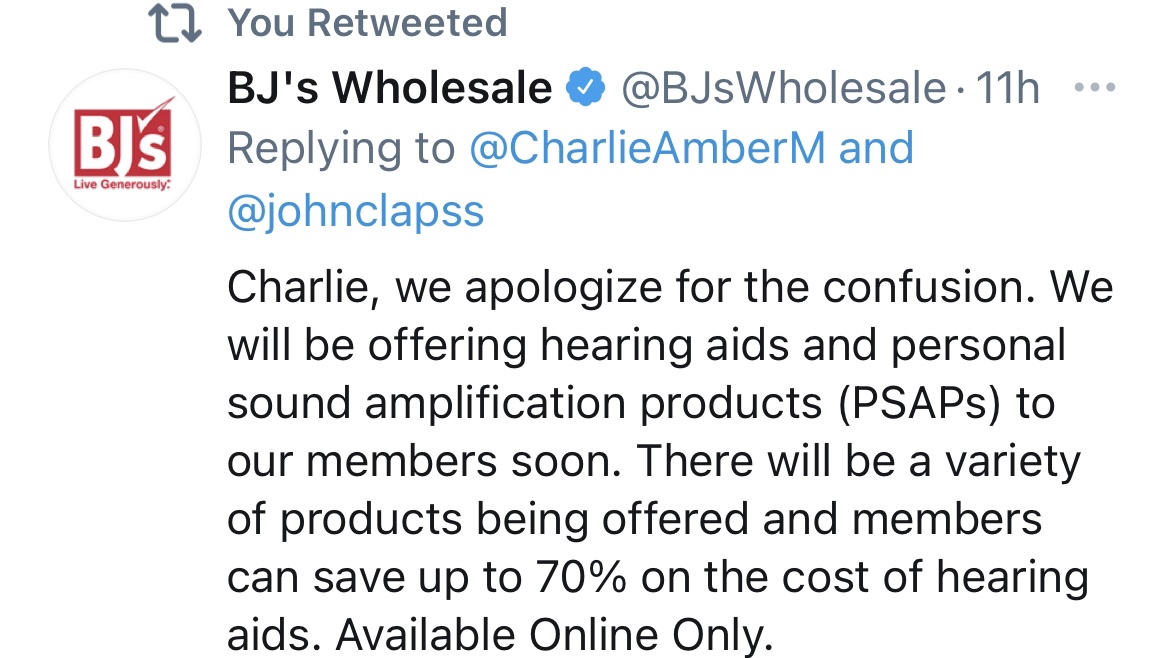 InnerScope Hearing Technologies (OTC INND) on Twitter "INND BJ’s