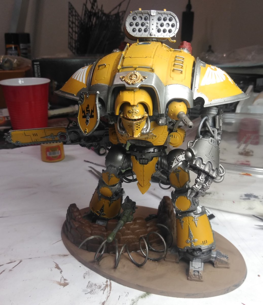 BestBug2's tweet image. starting commissions for painting Warhammer 40K models.
quality of the commission first I will not work to match a deadline.
10$ per 5 25mm base model. Battle ready, not parade dress. shipping to be handled by the client.

For 1$ per model needed, I will also assemble them.