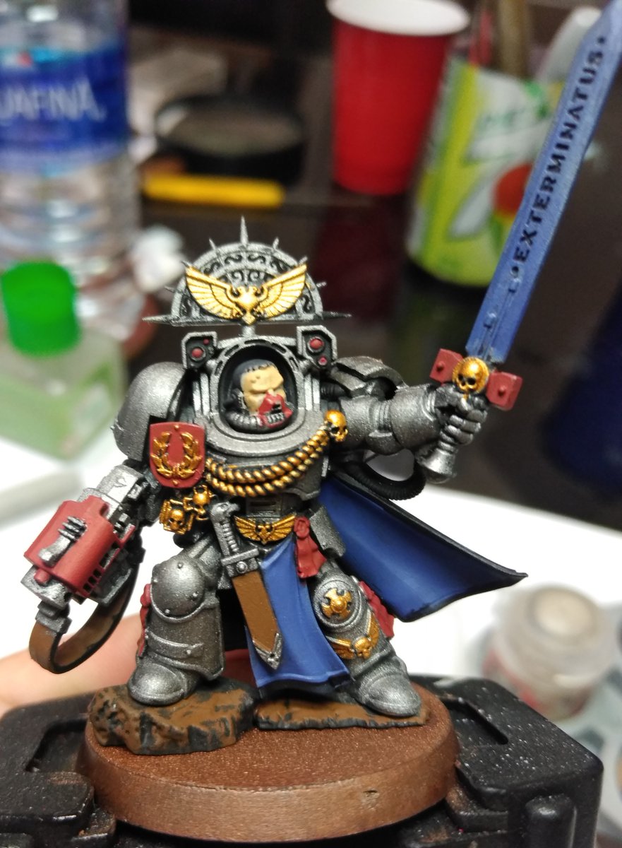 BestBug2's tweet image. starting commissions for painting Warhammer 40K models.
quality of the commission first I will not work to match a deadline.
10$ per 5 25mm base model. Battle ready, not parade dress. shipping to be handled by the client.

For 1$ per model needed, I will also assemble them.