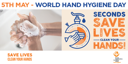 Practising good #handhygiene is a simple act that can have a huge impact. This #WorldHandHygieneDay, remember that seconds save lives - we can all do our bit to wash and sanitise regularly, to help prevent the spread of infection #cleanyourhands #infectionprevention