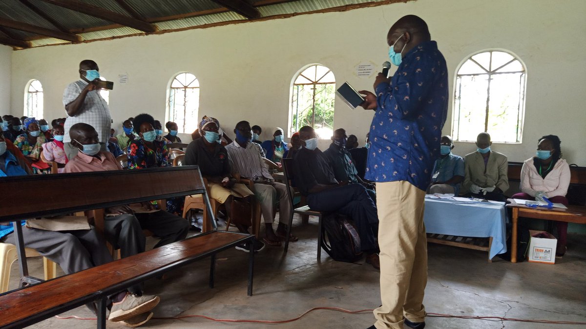 I promised to serve the people of Teso south regardless of their status. Bursary verification and application exercise was successful.