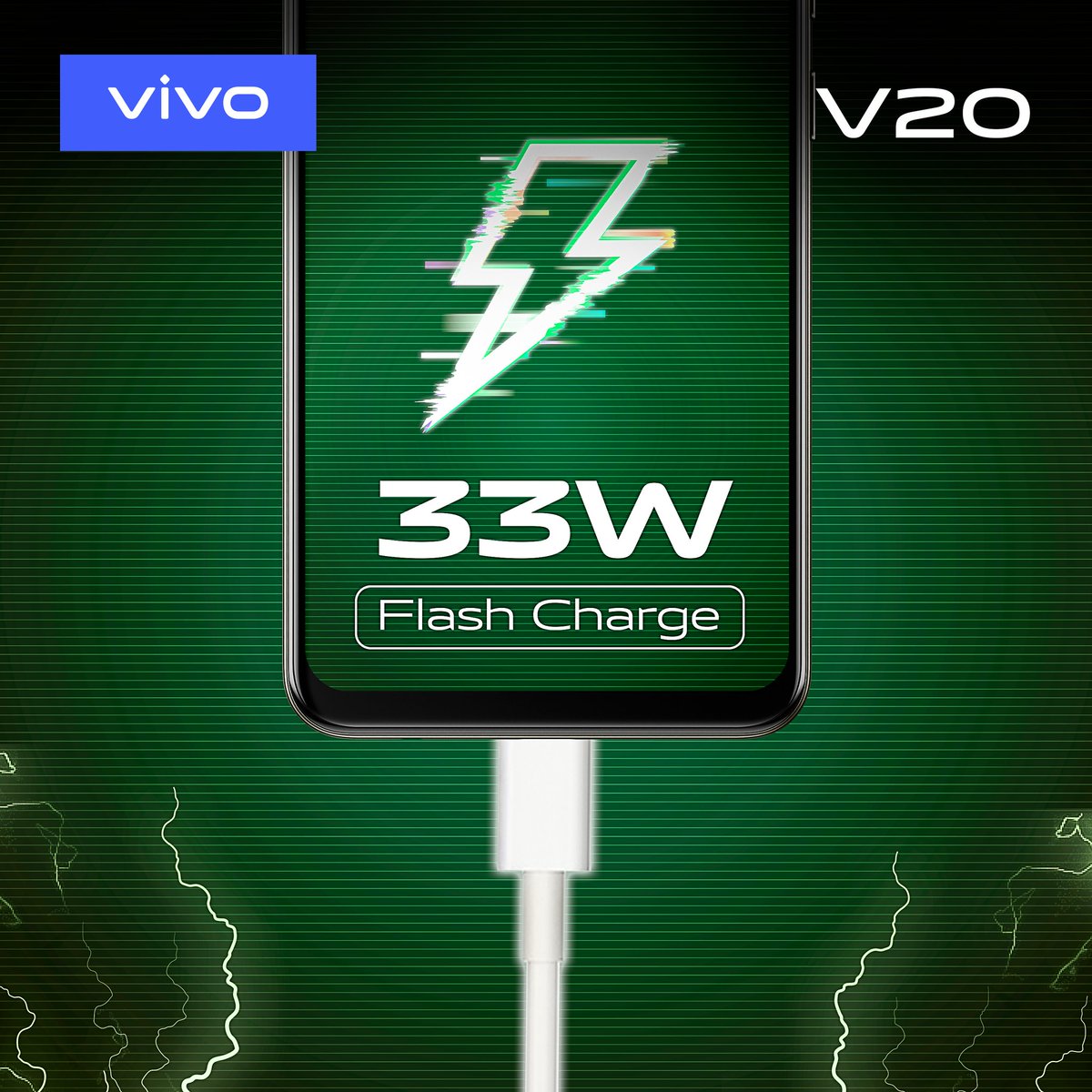 vivo__Nigeria's tweet photo. Revive your battery in a jiffy! The #V20 gets you up to 65% in just 30mins of charge.
Buy at selected authorized retail stores at the special price of ₦149,000. This unique offer remains valid while stock lasts
#V20 #vivoNigeria #BeTheFocus #44MPEyeAutoFocusSelfie https://t.co/AarIccUEG0