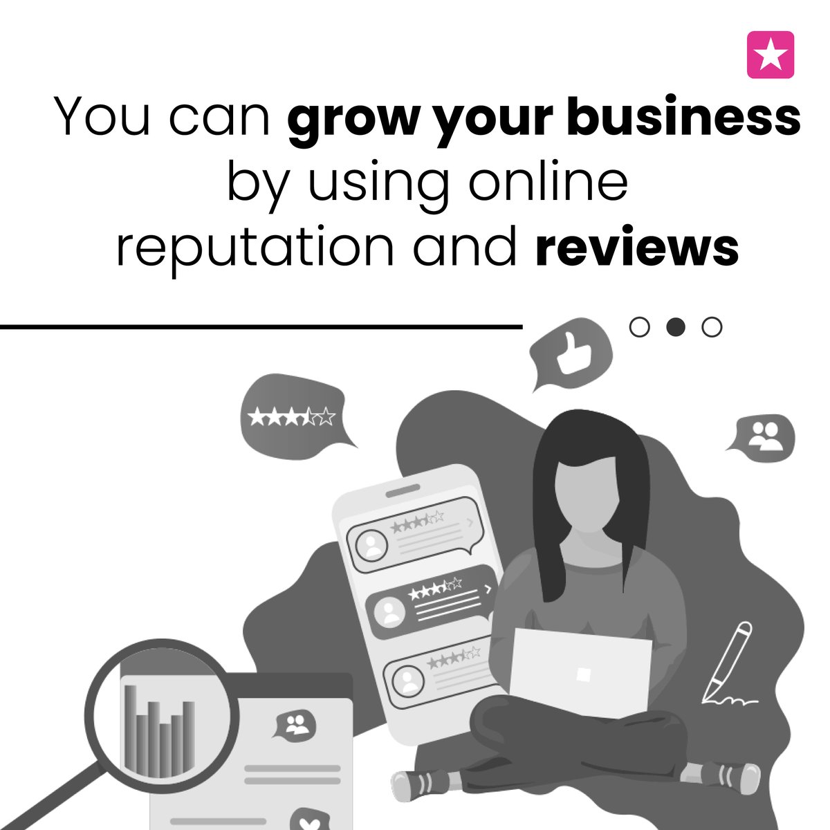 HelloStarloop's tweet image. We gravitate towards ratings.
.
Reputation plays a great role when choosing goods and services.
.
Grow your business by leveraging your online reputation and reviews.
.
Head on over to Starloop.com to get started.
.
#onlinereputation #businessreputation #googlereviews