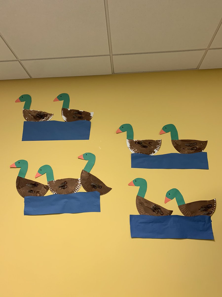 Love me a good duck craft. #PreschoolRules