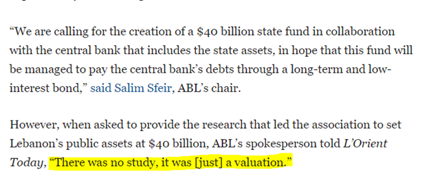 ABL outcried the plan and prepared its own that included a fund in which $40 billion state assets were placed.How they came out with that number remains mysterious as even ABL’s spokesperson told me that they did not even conduct a study.A plan that makes no sense.