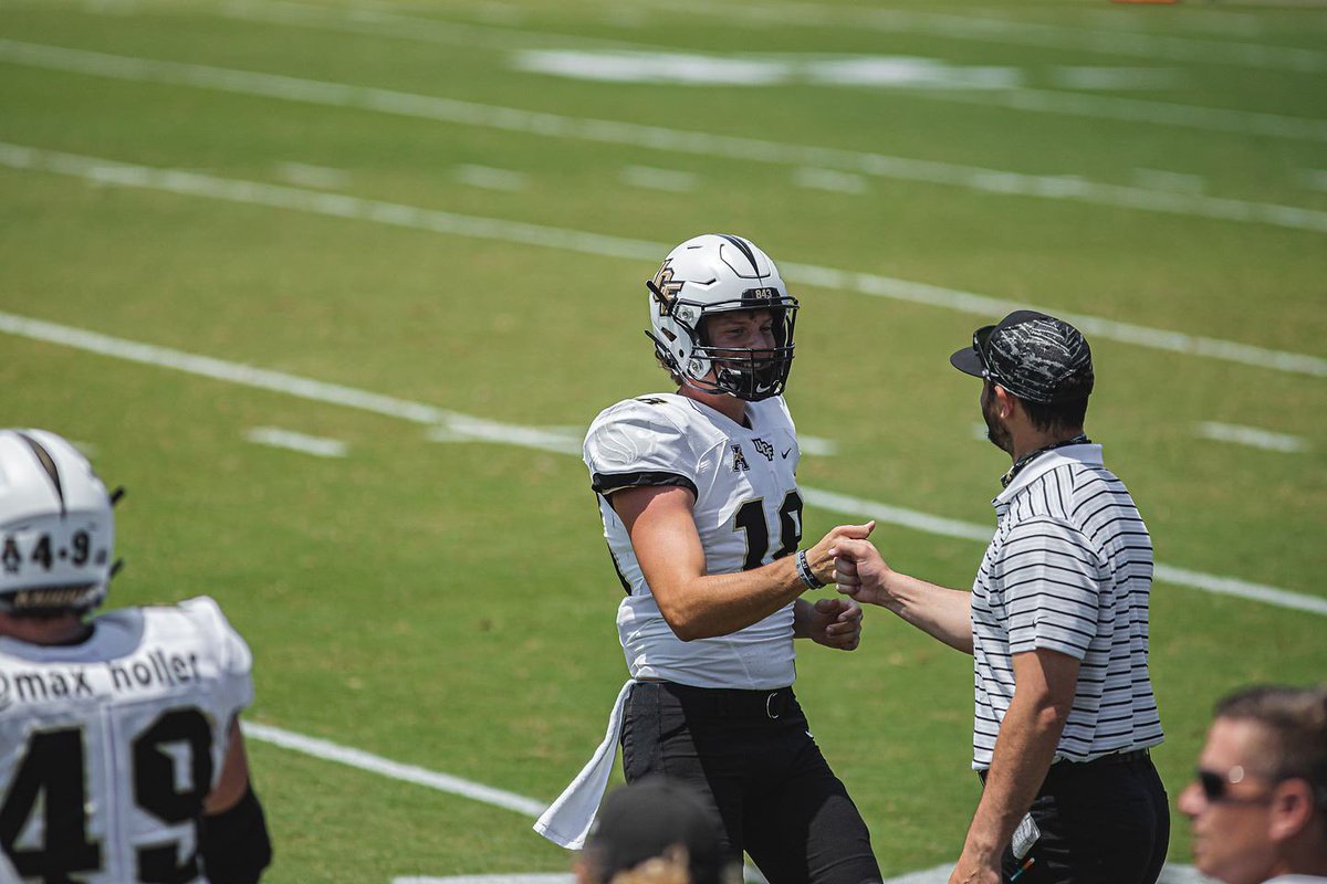 I would to thank UCF and the coaching staff for everything. With that being said, I have decided to enter my name in the transfer portal. #ChargeOn