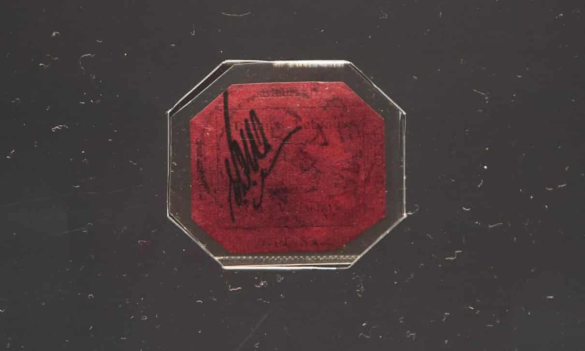 SurfaceMag's tweet image. The British Guiana One-Cent Magenta stamp at Sotheby’s auction house in London #designdispatch

surfacemag.com/articles/rafae…