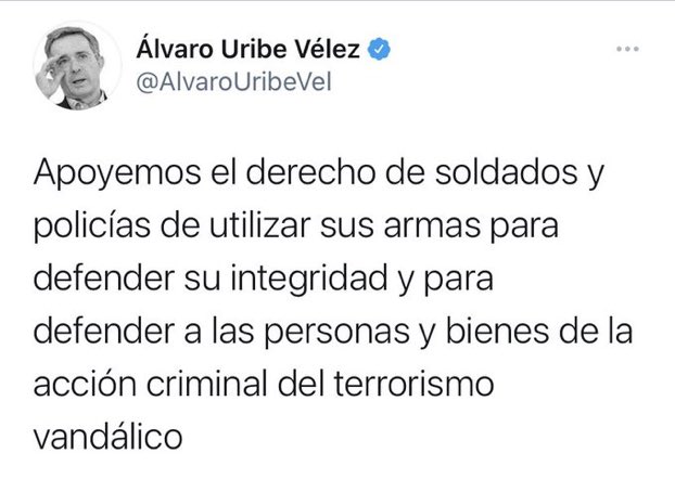 JulianFMartinez's tweet image. Promoviendo y aprobando la violencia de los agentes estatales