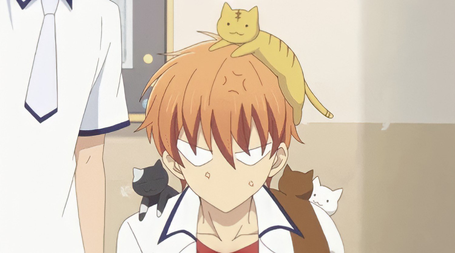 青 柳 草 摩 夾 が 尊 い オ レ ン ジ 髪 の 猫 が 大 好 き う ち も 草 摩 家 に 住