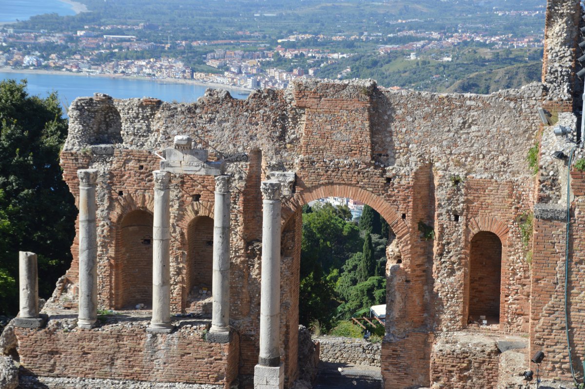 TavolaTours's tweet photo. HOT OFF THE BLOG! History of #Taormina #Sicily #TavolaTours #MagnaGraecia #GreekTheatre 
https://t.co/s1IVIWZfCq https://t.co/3SvdGSFByH