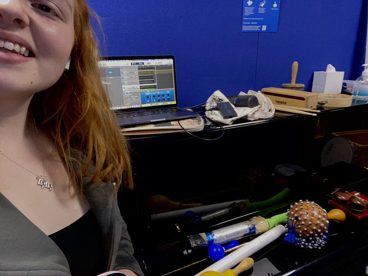 BekkyBridge's tweet photo. Percussion recording time, something a bit new for the upcoming EP 🥳

Exciting stuff 🙌🏻

#ep #upcoming #album #percussion #originalmaterial #summer #summer2021 #exciting #musicIanlife #musician #cd #unsigned #musicindustry #womeninmusic #vocalist https://t.co/erX71TPOn7