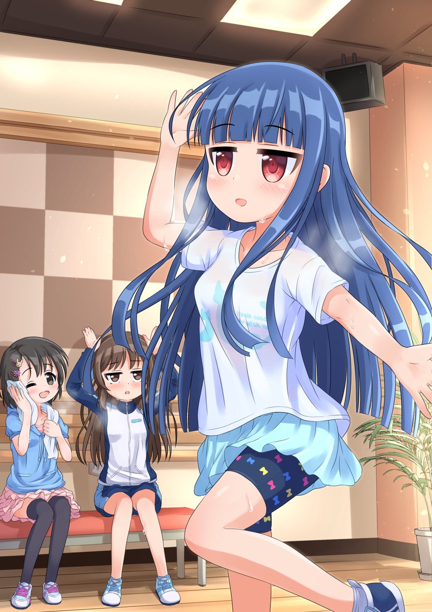 うぉっしー ジトメスキー 最近流行のダンスを踊ってみたい3人 佐城雪美 橘ありす 佐々木千枝 うぉっしー ジトメスキー 最近流行のダンスを踊ってみたい3人 佐城雪美 橘ありす 佐々木千枝