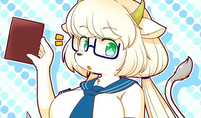 【イラスト】牛ロリ巨乳の宇志島センパイ/牙戸|あの作者のケモエロ漫画が読みたいプロジェクト|pixivFANBOX https://t.co/eF4yi3dhHJ 