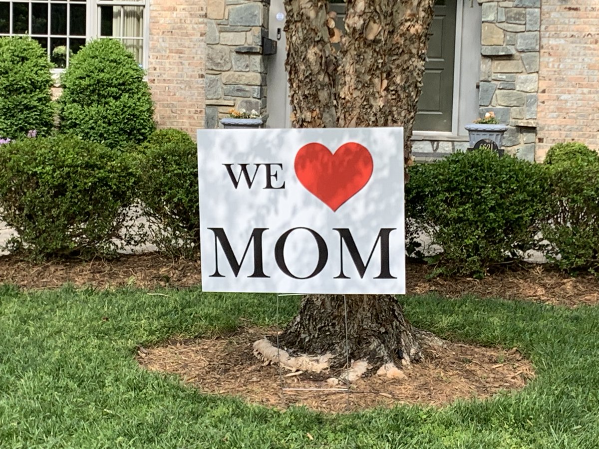 SpeedproSS's tweet image. Looking for something for Mom? Just 10 days away. We sold many of these last year.
Here are a couple signs from last year, including a handwritten note of thanks, we received. And your mother or grandmother can save it and use it each year!
speedpro.com/silver.../happ…
#MothersDayGift