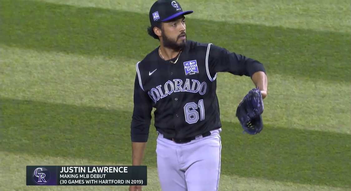 19,966th player in MLB history: Justin Lawrence- born in the Panama Canal Zone- freshman year at Jacksonville as a traditional RP throwing mid-80's- became a side-armer, started throwing mid-90's; transferred to Daytona Beach CC- 12th round pick in '15- now he throws 100+