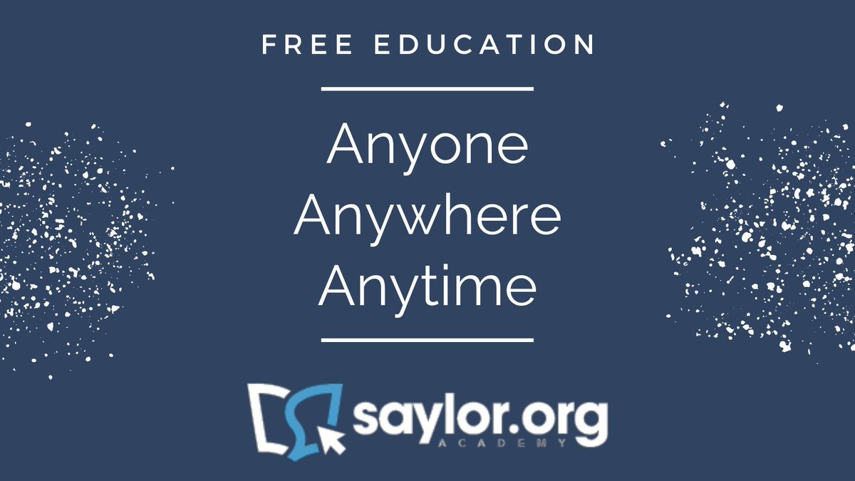 saylor's tweet image. Saylor Academy added 69,651 students in Q1, up 82% YoY for a total enrollment of 883,463 to date.  Our mission is to provide a free college education to those unable to afford the cost of tuition – anyone, anywhere, anytime.  Send your students to saylor.org 🚀