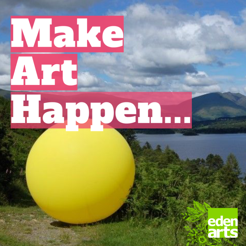 Make Art happen in unusual places:  Several roles now hiring at Eden Arts. Check out the briefs&gt;&gt; bit.ly/3gX5meJ