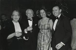 Happy 82nd birthday Ellen Taaffe Zwilich! Here with Louise Talma, Elliott Carter and David Del Tredici 