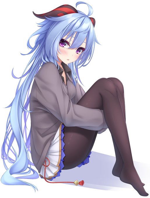 制服甘雨ちゃん #原神 #甘雨(原神) https://t.co/VbEMFbye2M 