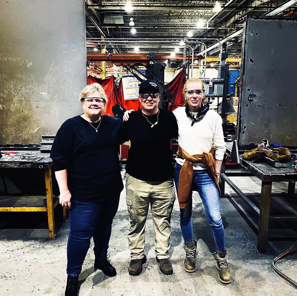 DevAuthLaGrange's tweet photo. Day one of our Careers in Manufacturing experience! Today we were at Weiler Forestry in LaGrange hosted by Tiffany West, Fabrication Lead. These are high paying jobs & life changing opportunities for non-traditional students #existingindustry #workforce #allstudentsmatter #gdecd https://t.co/vmB8fRpmQY