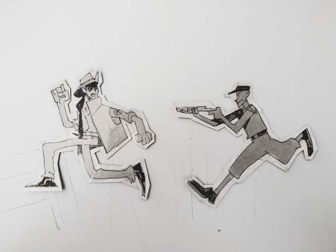 Also I've discovered the wonders of making my own little hand-made stickers and have been messing with it for quite some time now 