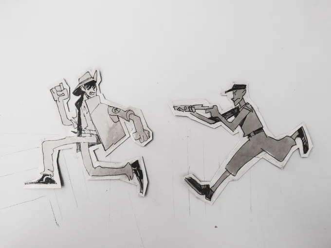 Also I've discovered the wonders of making my own little hand-made stickers and have been messing with it for quite some time now 