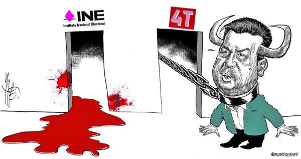 TaurusMediaMX's tweet photo. "Los Rastros del Momento"
🎨 Cartón de @monerorape para @Milenio
#RADION #RADIONMULTIMEDIOS #CARTONES #CARICATURISTAS #MONEROS @INEMexico @FUERZA_MORENA #Elecciones2021 https://t.co/Eom1010j8U