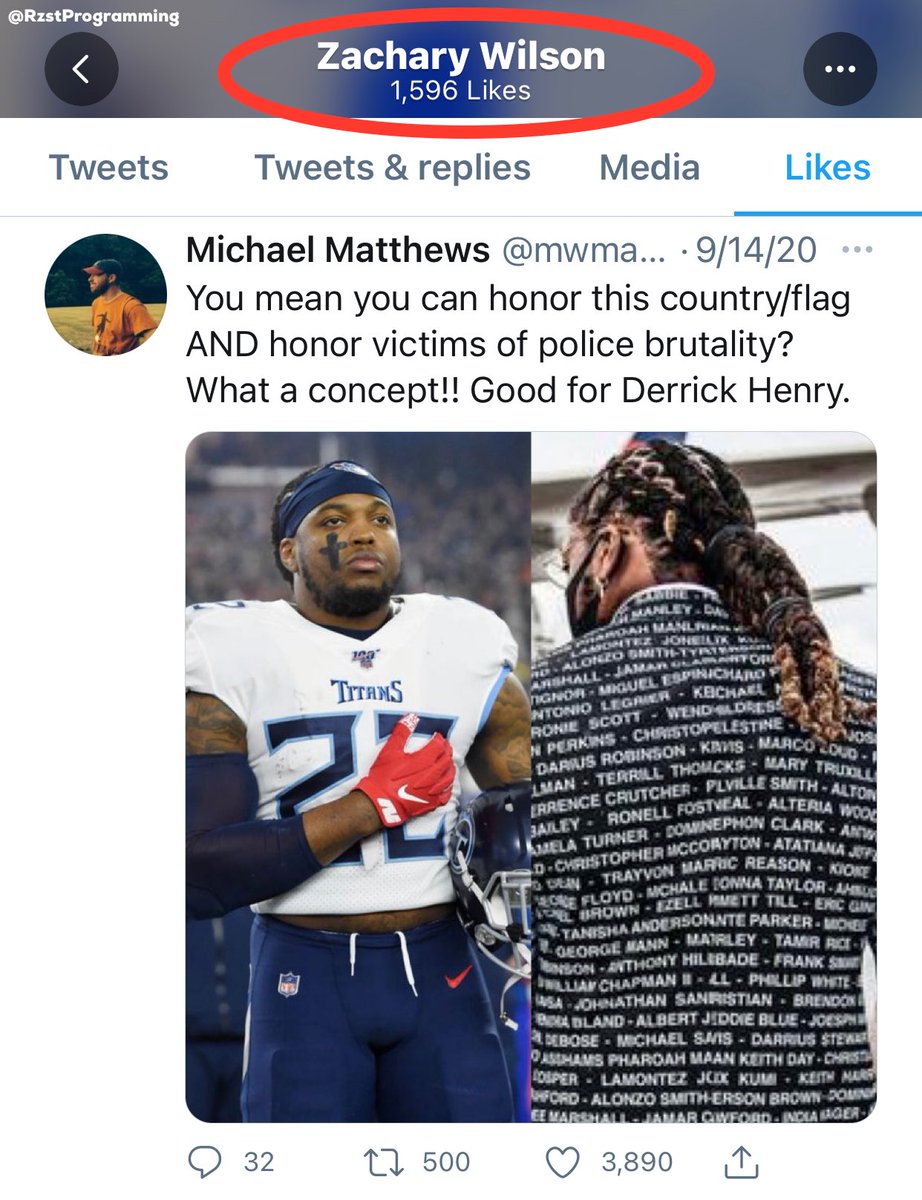 Zach Wilson liked an anti-kneeling tweet criticizing the way some NFL players chose to protest police brutality.Zach Wilson believes kneeling athletes are dishonoring the country and flag.  #NFLDraft  