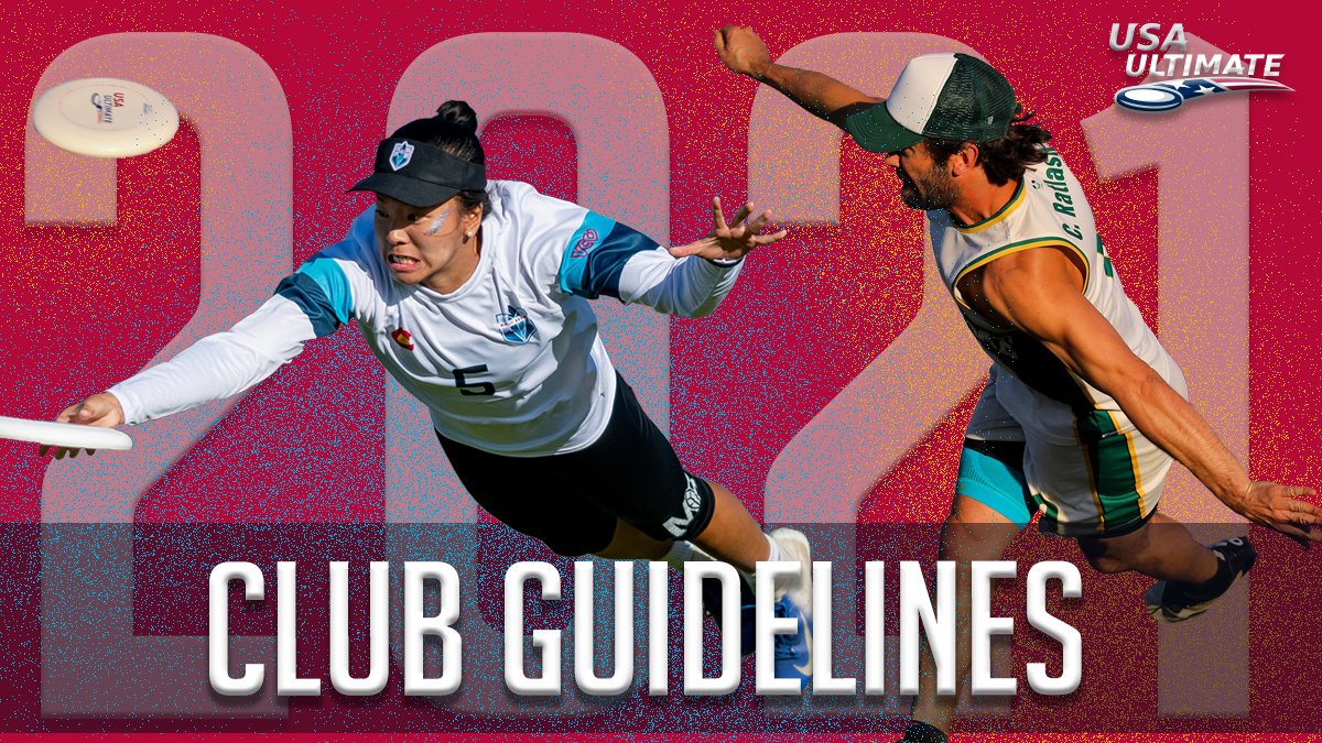 With the club ultimate season on the horizon, and flexibility being a principal theme throughout, #USAUltimate published today its 2021 Club Division Guidelines. Read more as ultimate plans for a return this summer! usaultimate.org/news/2021/04/2…