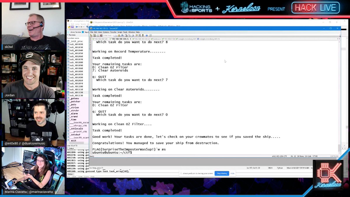 _kernelcon_'s tweet image. That’s a solve!  THANK YOU LIVE HACKER @sk3wl 

#HackLive
kernelcon.org