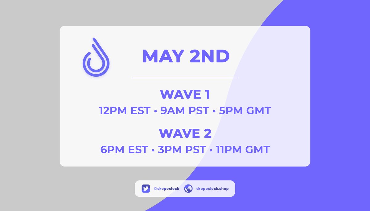 dropoclock's tweet image. Our membership restock is this Sunday on dropoclock.com 🧪

LIKE + RT FOR A FREE MONTH

We’ll pick 3 people❤️